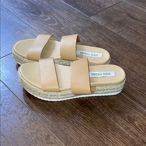 Wedge platform sandal